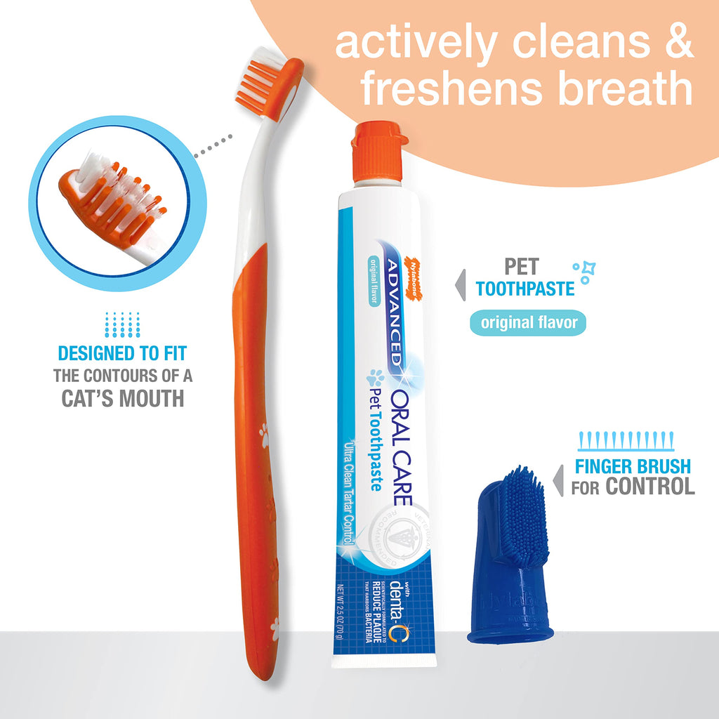 Advanced Oral Care Cat Dental Kit 3 Count O918078