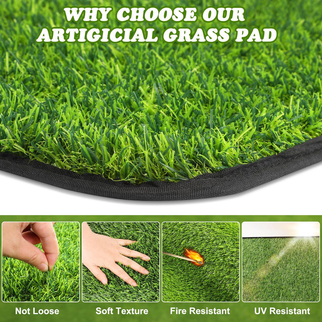 Washable Artificial Grass Mat U51075