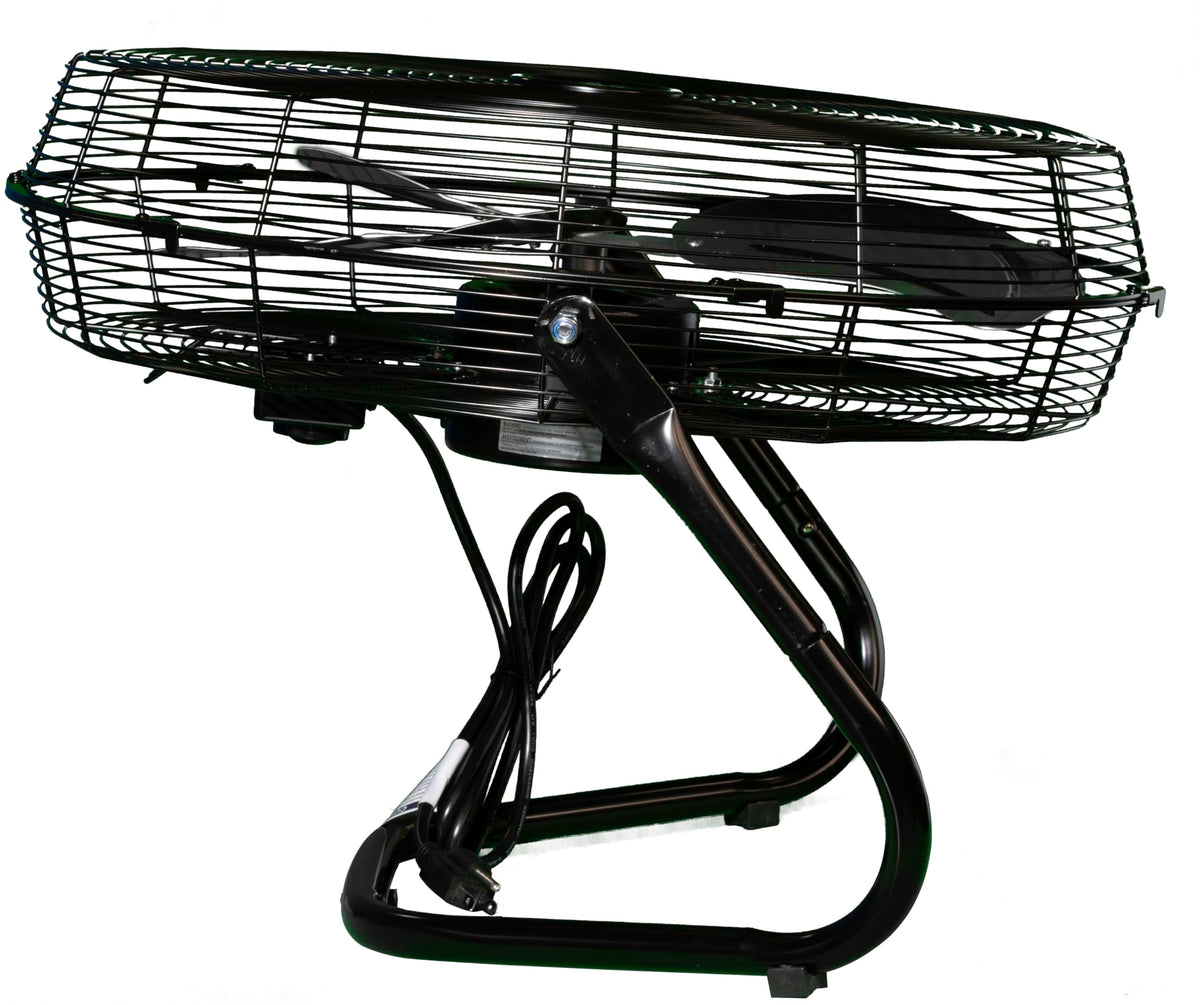20 Inch 3 Speed Black High Velocity Fan U457