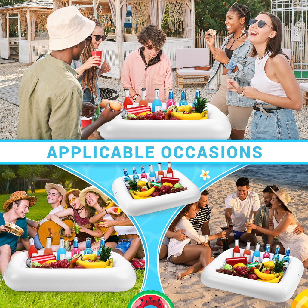 Inflatable Floating Serving Bar with Pump A152994