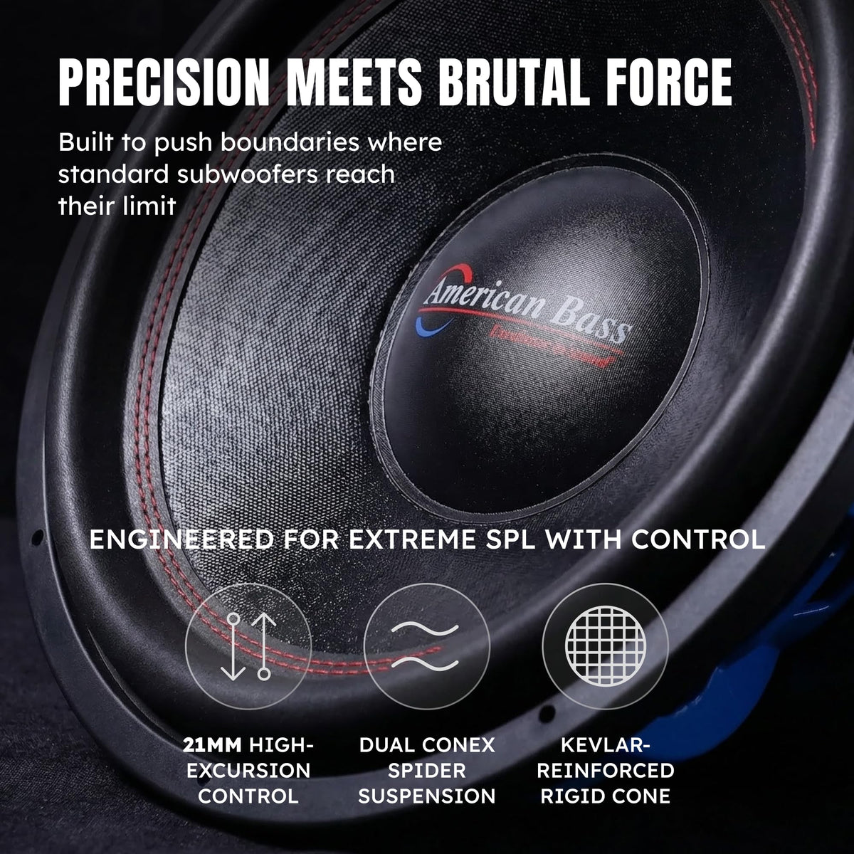 18 Inch 2 Ohm Car Subwoofer F281