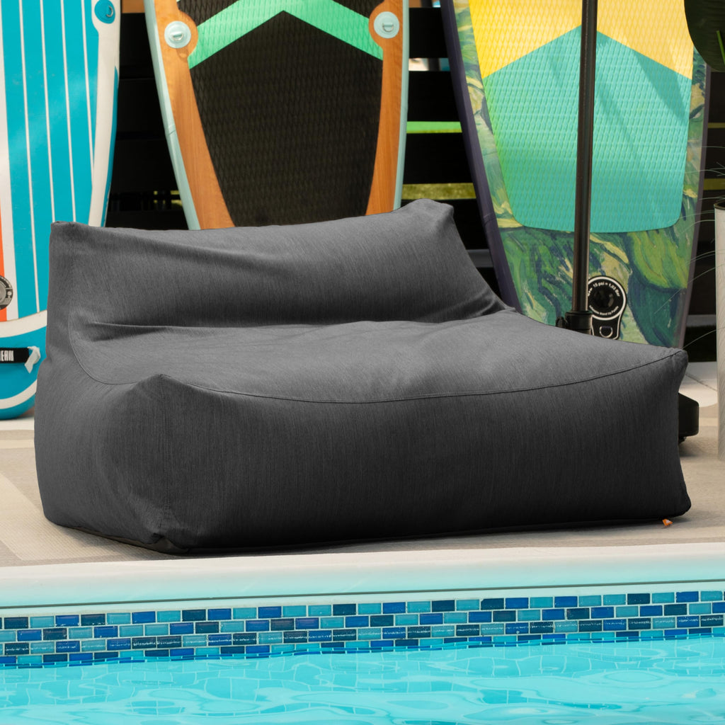 Charcoal Sunbrella Outdoor Sofa R428