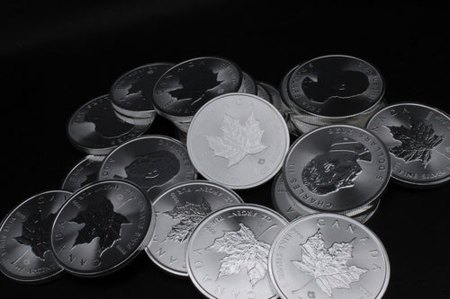 1 oz Canadian Maple Leaf Silver Coins R616790