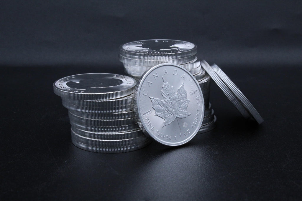 1 oz Canadian Maple Leaf Silver Coins R616790
