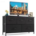 5 Drawer Fabric Dresser C966