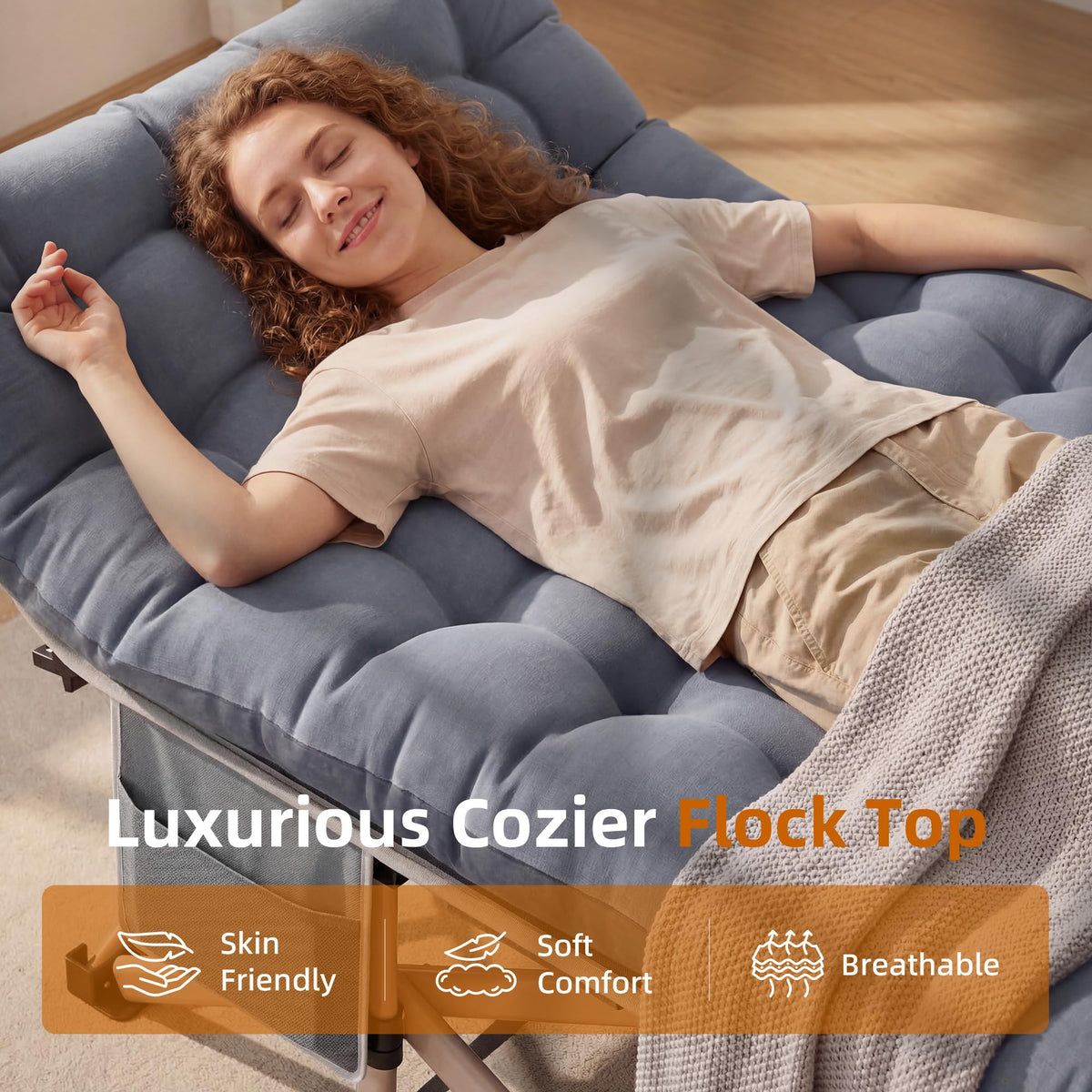 Folding Camping Cot with Carry Bag X157