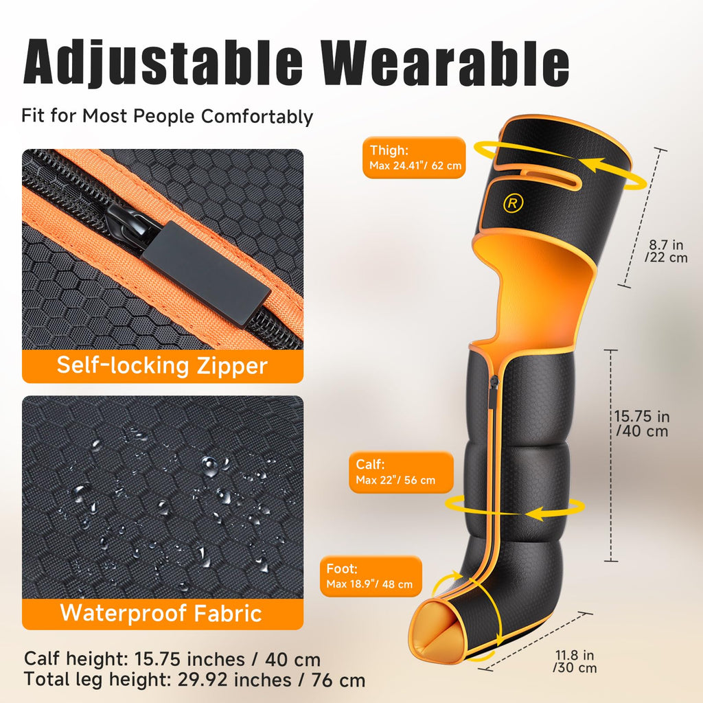 Leg Compression Massager with Heat Y2573