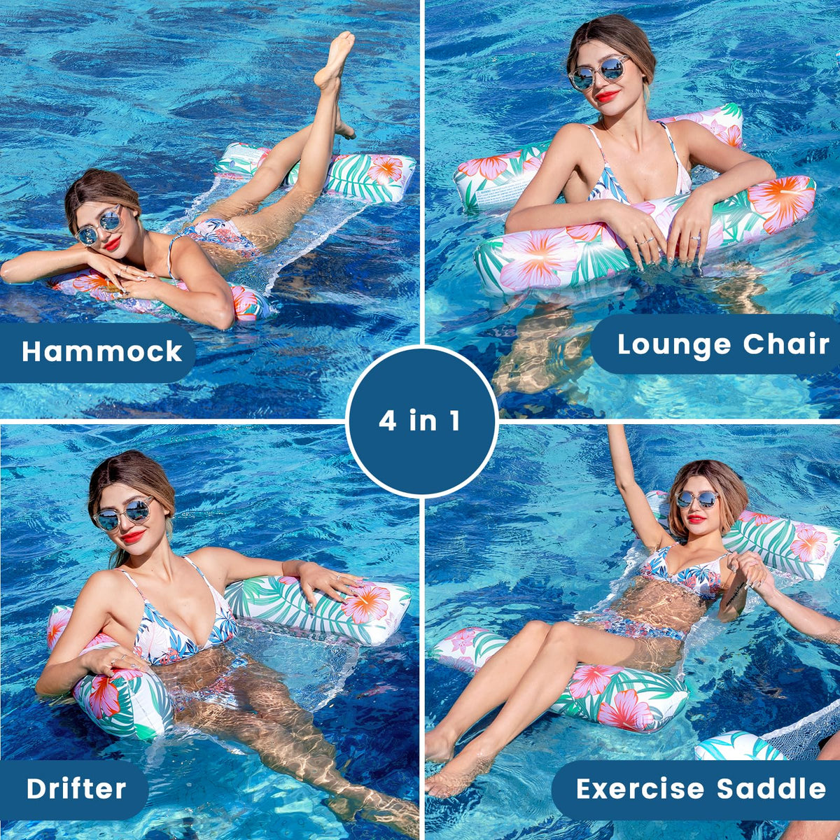 2 Pack Inflatable Pool Floats C8993