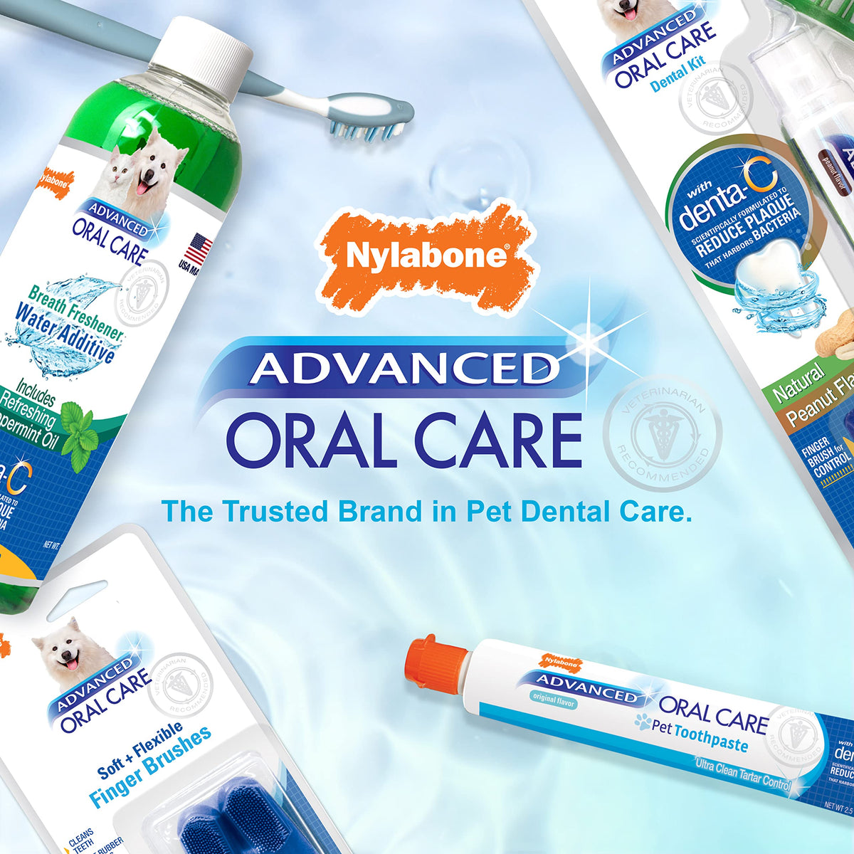 Advanced Oral Care Cat Dental Kit 3 Count O918078