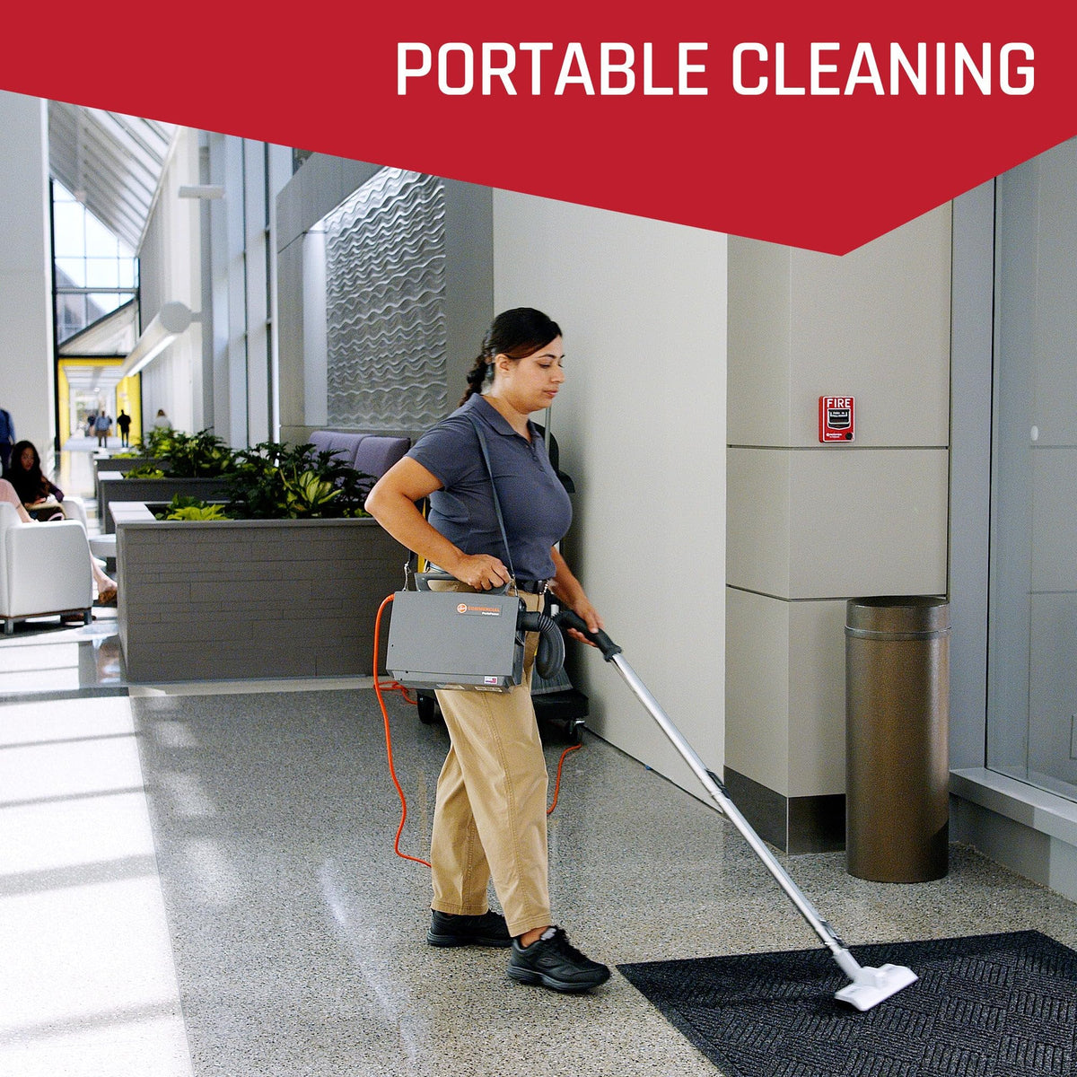 Commercial Canister Vacuum Cleaner V8666